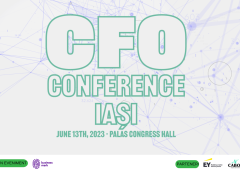Specialistii din domeniul financiar sunt asteptati, pe 13 iunie 2023, la Palas Congress Hall Iasi, pentru noua editie „CFO Conference”